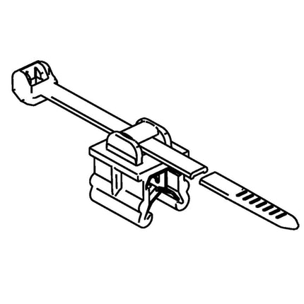 Chassis-Kabelbinder EdgeClip 4.6 x 200 mm sz