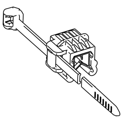 Chassis-Kabelbinder EdgeClip 4.6 x 200 mm sz