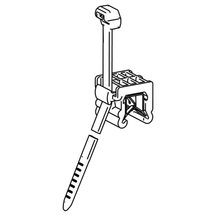 Chassis-Kabelbinder EdgeClip 4.6 x 200 mm sz