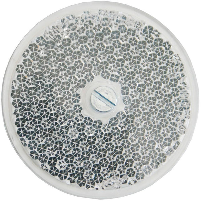 Rückstrahler 61mm weiss 601/1ws