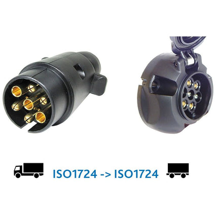 Spannungswandler-Adapter 7->7-pol.