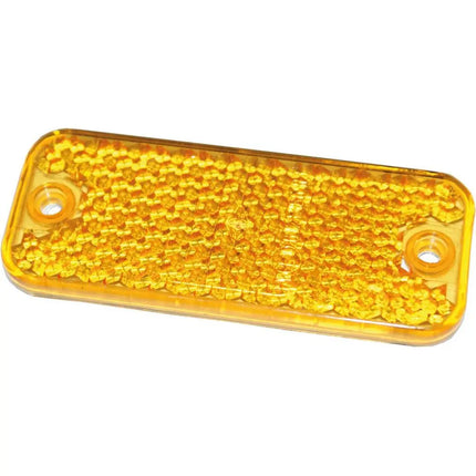 Rückstrahler 2 Stk. 37x95 mm gelb - 1 - Stück Diverse
