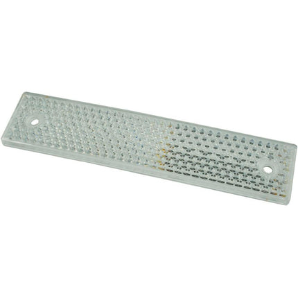 Rückstrahler 180x40 weiss selbstkl
