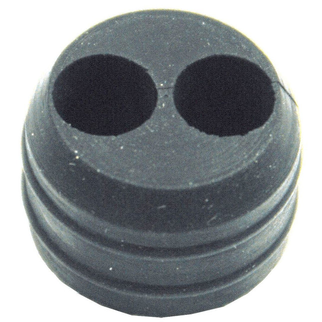 Gummitülle mit 2 Kabeleingängen zu 7-pol.