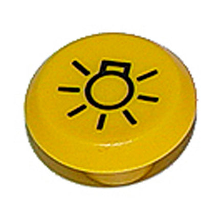 Pneutron Emblem "Standlicht gelb" - 1 - Stück Pneutron