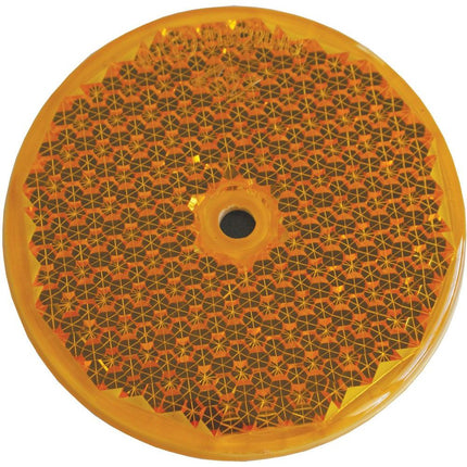 Roscho Rückstrahler 80mm ge. selbstkl.