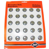 Abdeckschrauben verchr. 18mm 6/18chr