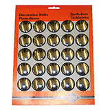 Abdeckschrauben verchr. 30mm 6/21Cchr