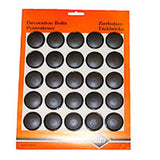 Abdeckschrauben schwarz 32mm 6/21Csz