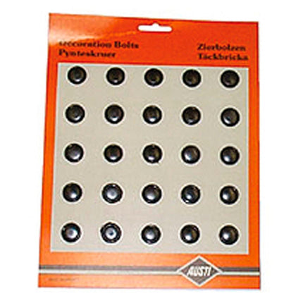 Abdeckschrauben schwarz 13mm