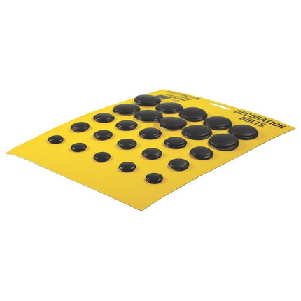 Abdeckschrauben schwarz assort.