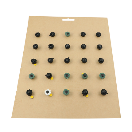 Abdeckschrauben schwarz assort.