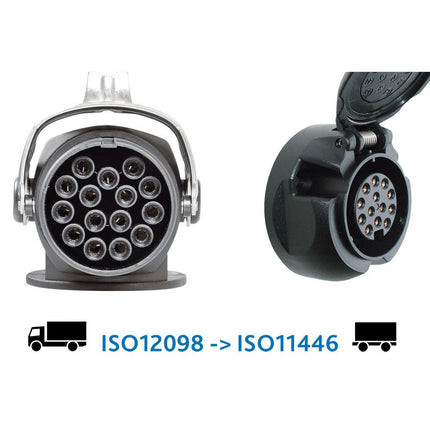 Spannungswandler-Adapter 15 -> 13-pol