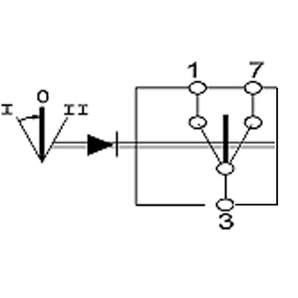 Kippschalter Metallhebel HD 15A on-off-mom