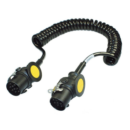 Spiralkabel 13-pol. 24 V ***ähnlich ISO12098*** 641058 - Hischier Auto AG