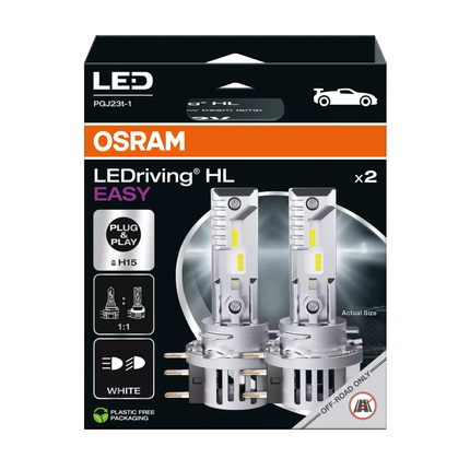 H15 - LED Lampen 12 V 1’250 lm, 2Stk. - 64176DWESY/2HB - 1 - Satz Diverse