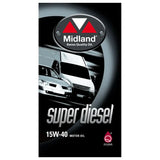 Super Diesel 15W-40 Mineralisches Motorenöl 1 Liter