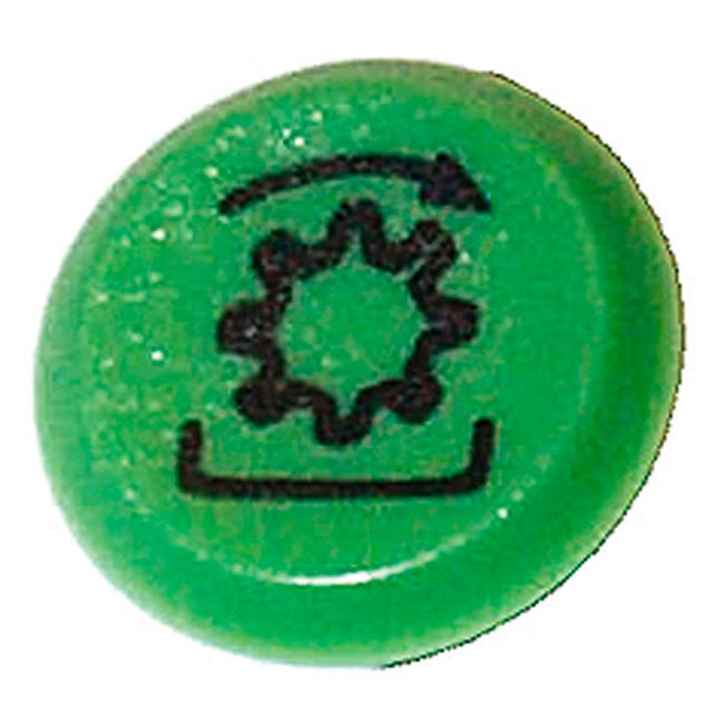 Pneutron Emblem "Zapfwelle grün" - 64gn - 1 - Stück Pneutron