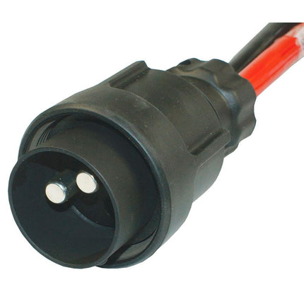 Spiralkabel 2 x 35 mm2 mit Nato-Stecker