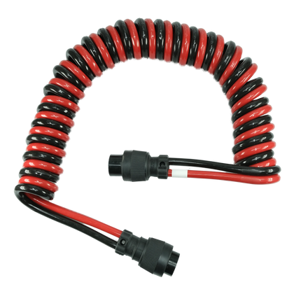 Spiralkabel 2 x 50 mm2 mit Nato Stecker - 1 - Stück -