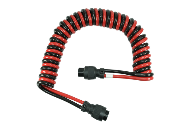 Spiralkabel 2 x 50 mm2 mit Nato Stecker - 1 - Stück -
