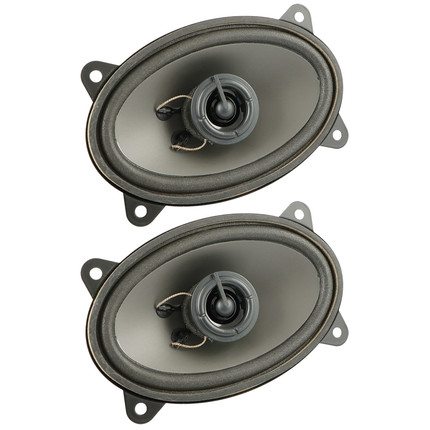 1 Paar Lautsprecher oval 90x150mm 60W