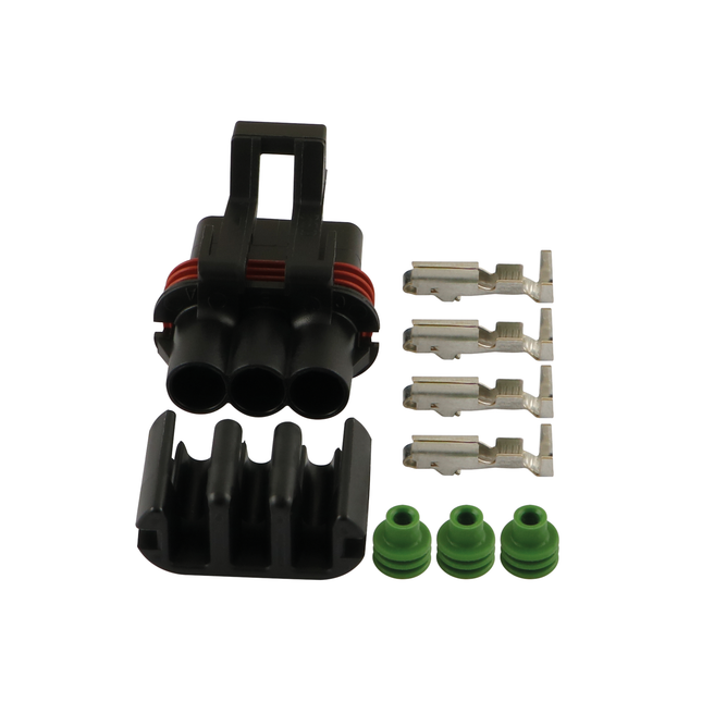 Stecker-Set Metri-Pack 280, 3-pol, 1.5 mm2 6633 - Hischier Auto AG