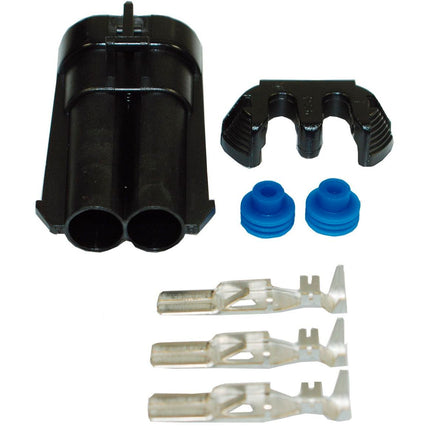 Stecker-Set Metri-Pack 630, 2-pol, 4.0 mm2 6646 - Hischier Auto AG