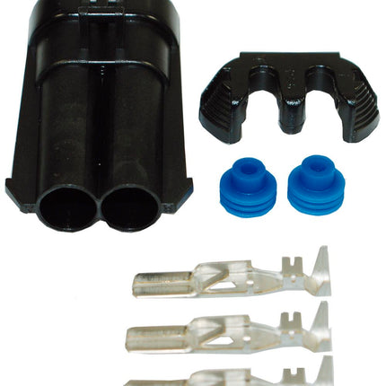 Stecker-Set Metri-Pack 630, 2-pol, 4.0 mm2