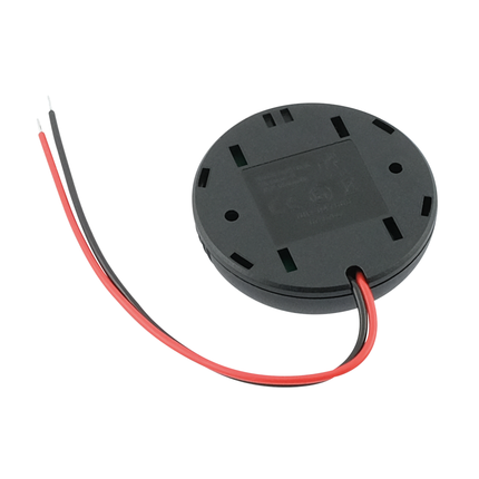 Aufbausteckdose rund - 1 x USB-A / 1 x USB-C