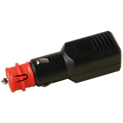 Universalstecker mit 7.5A Sicherung+LED 12/24V
