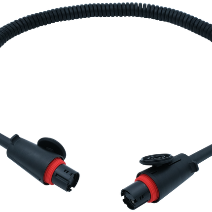 1-pol Coaxial Spiralkabel HD-RF