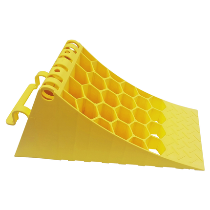 Radkeil aus PVC gelb - 1 - Stück Diverse