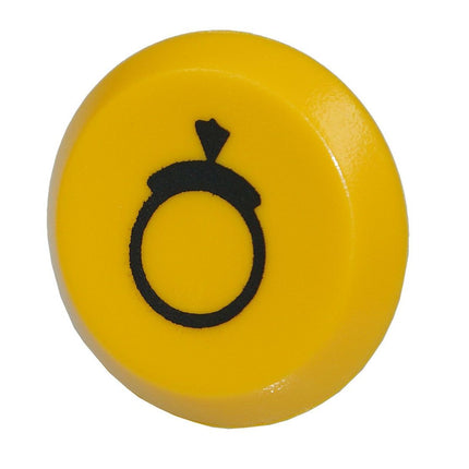 Pneutron Emblem "Handbremse gelb" - 1 - Stück Pneutron