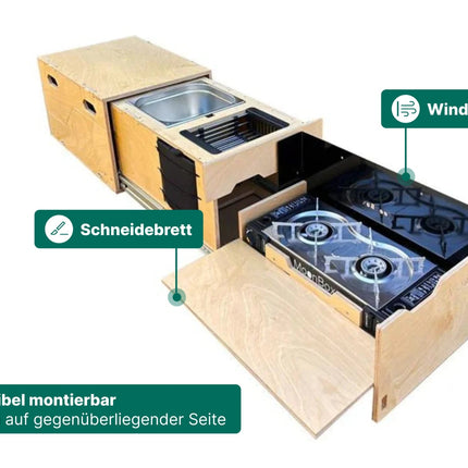 Moonbox Kitchenbox - UV-Lack Moonbox