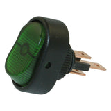 Hella - Wippschalter grün beleuchtet 12V 6EH007946001