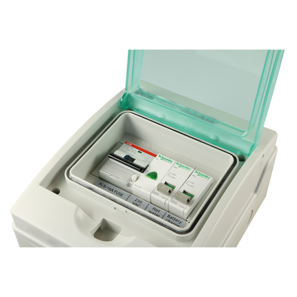 DEFA - EI-Zentrale mit Sich. / FI-Schutzschalter 16 A 700437 - Hischier Auto AG