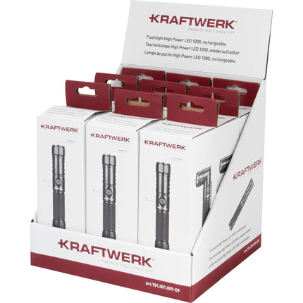 Display mit 9x LED Taschenlampe High Power 701.001.009-D9 - Hischier Auto AG