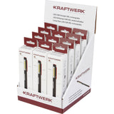 Display mit 12x LED Stiftlampe COB 300, wiederaufladbar 703.000.000-D12