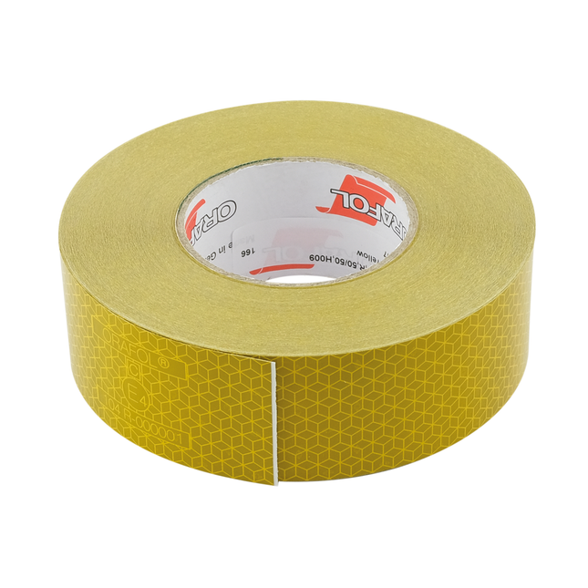 1 Rolle 50 m Markierungsband Orafol Rigidgrade gelb 70701/50