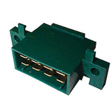 Flachsteck-Element 8-pol. grün 710004