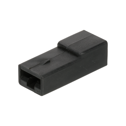 Flachsteckgehäuse 1-pol schwarz männl. 710160sz - Hischier Auto AG