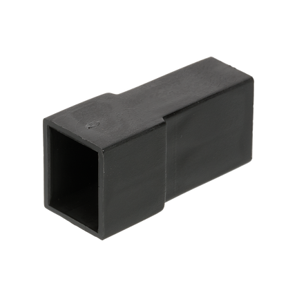 Flachsteckgehäuse schwarz 2-pol weibl. 710170sz - Hischier Auto AG