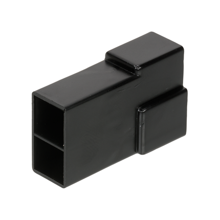 Flachsteckgehäuse T. schwarz 2-pol. weibl. 710190sz - Hischier Auto AG