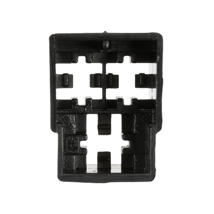 Flachsteckgehäuse schwarz 3-pol U weibl. 710210sz - Hischier Auto AG