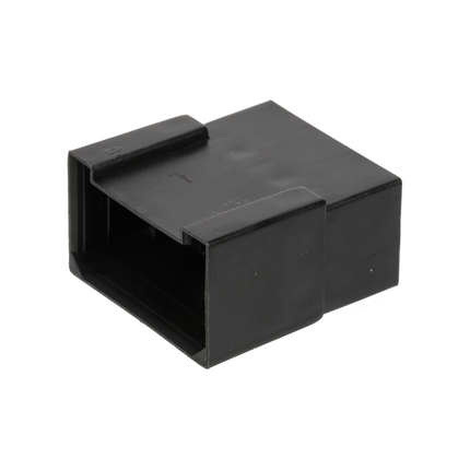 Flachsteckgehäuse schwarz 6-pol weibl. 710250sz - Hischier Auto AG