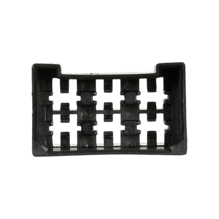 Flachsteckgehäuse schwarz 6-pol weibl. 710250sz - Hischier Auto AG