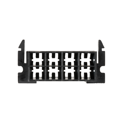 Flachsteckgehäuse schwarz 8-pol weibl. 710270sz - Hischier Auto AG