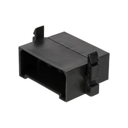Flachsteckgehäuse schwarz 8-pol weibl. 710270sz - Hischier Auto AG