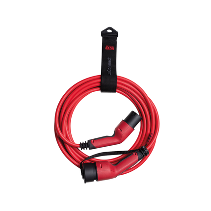 DEFA - eConnect Ladekabel, Typ 2 13.8 kW 20 A / 400 V, 7.5 m gerade - 711307 - Stück DEFA
